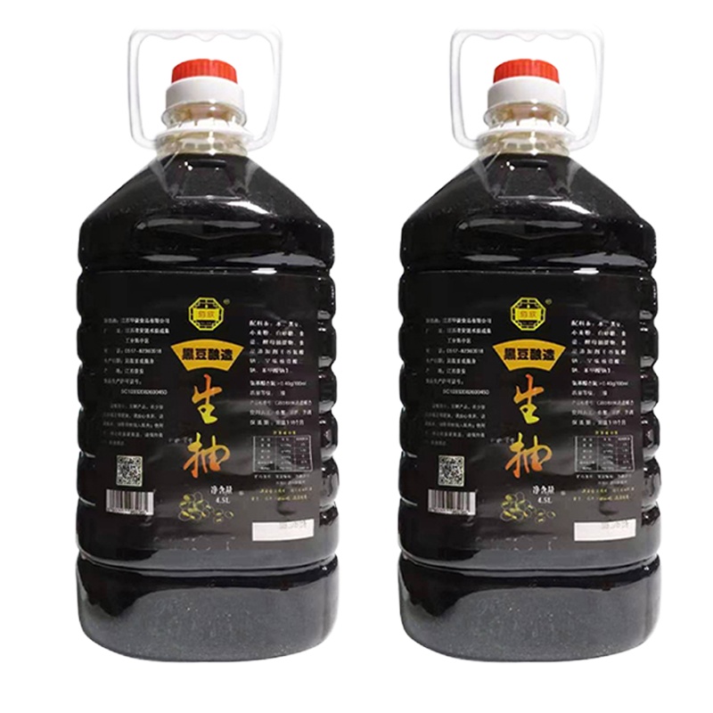 [江苏乡村振兴][财政集采][涟水]城乡志富 黑豆酱油生抽4.5l
