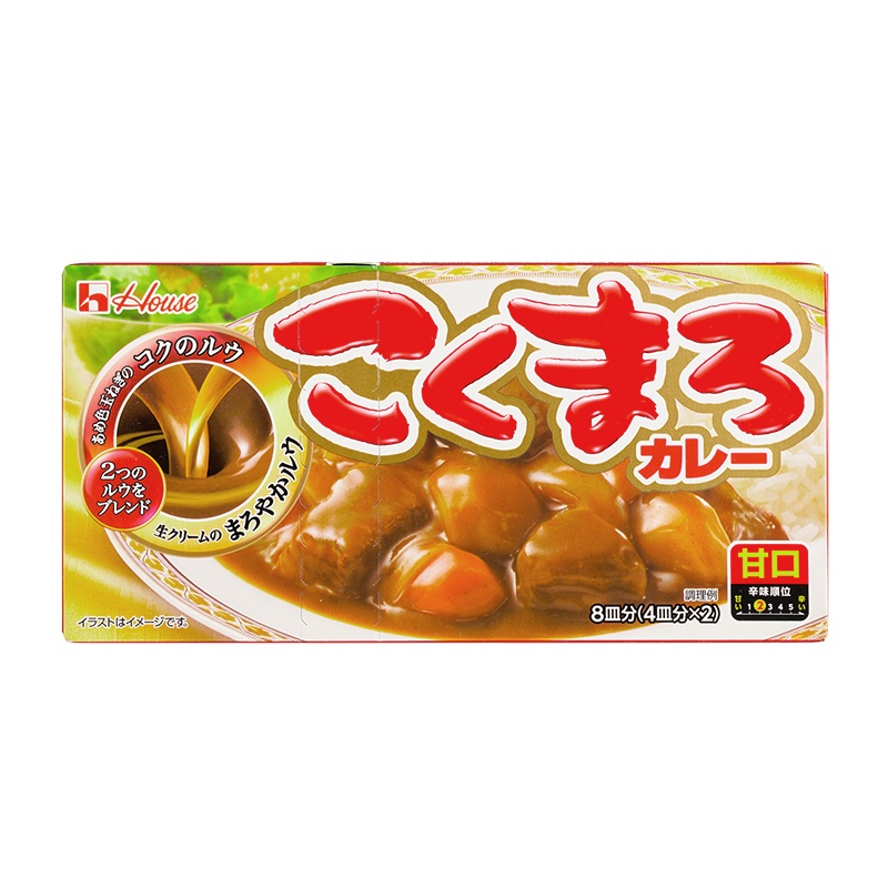 好侍浓厚香味咖喱(甜味)日本进口拌饭汤料酱料140g