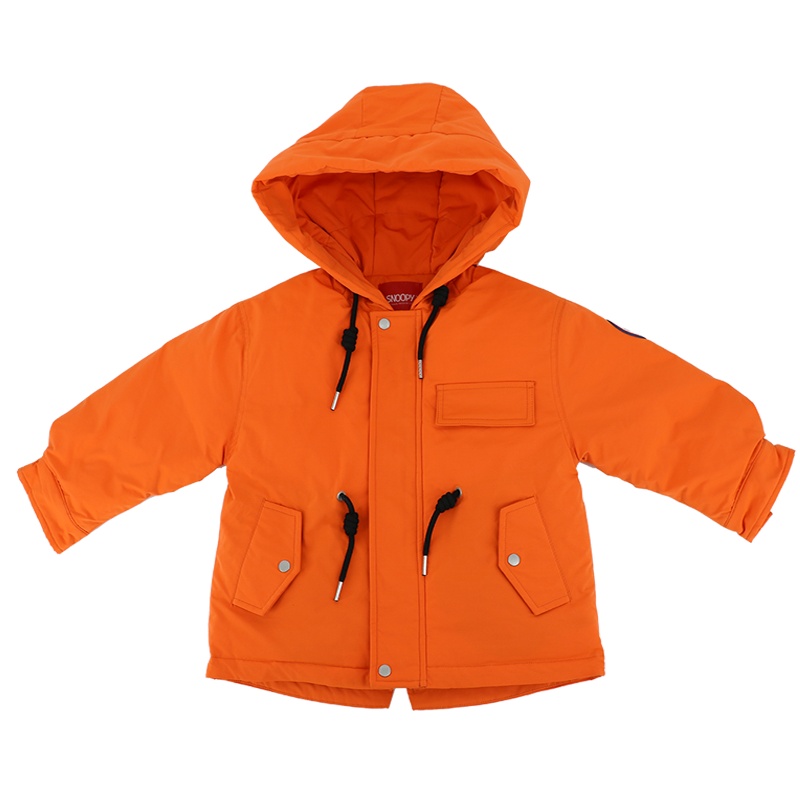 Snoopy史努比童装冬季儿童棉服男女童外套韩版中童短款休闲棉衣 S9406305