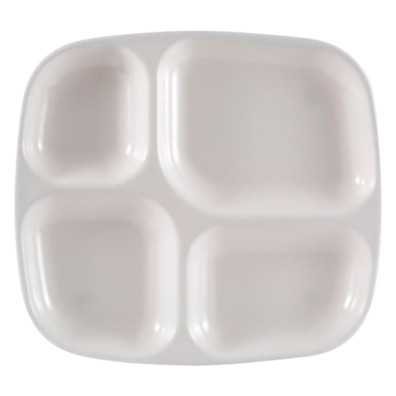 瓦图(WATU) 密胺四格盘  26*24.2*3 cm 5个装