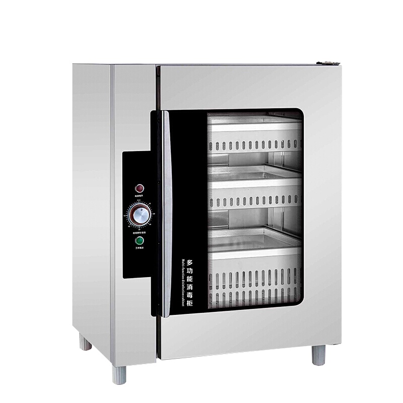 乐创 lecon 商用不锈钢厨房多功能物品刀具20把衣物餐具紫外线臭氧消毒柜LC-J-XD20D