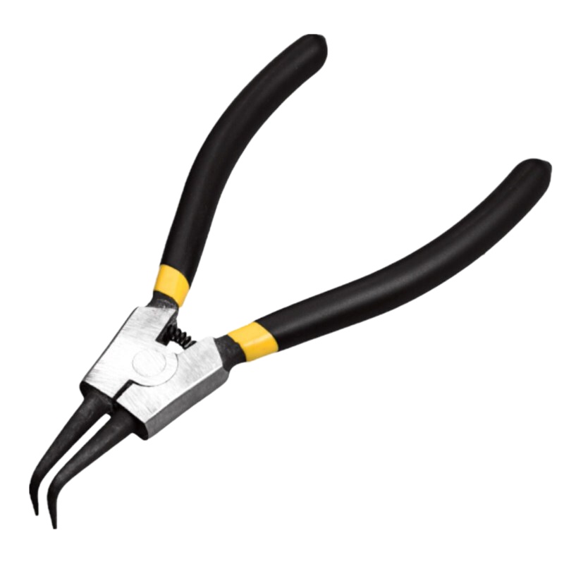 得力(deli) DL0343 DL0344 日式弯卡簧钳子套装(内弯+外弯) 7英寸 全长175mm