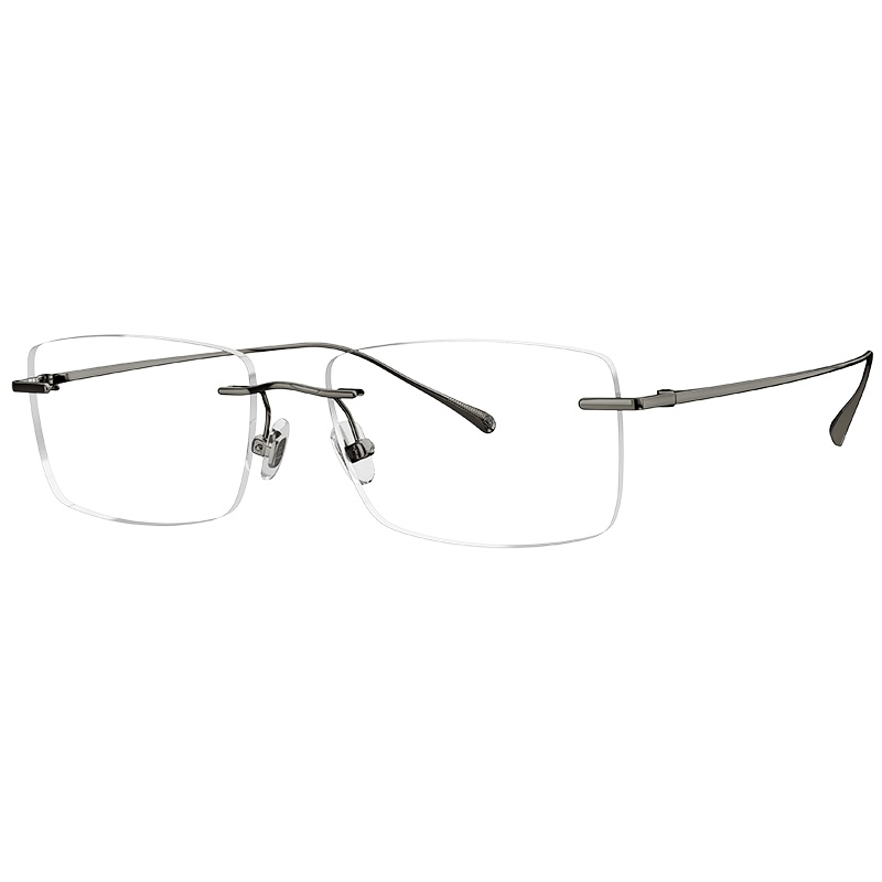 BOLON暴龙2020新款光学镜轻质钛金属近视镜潮半框眼镜架男BJ1380