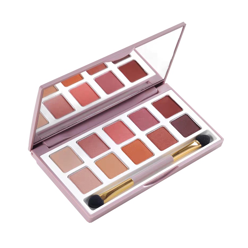 稚优泉 眼影盘女十色豆沙大地人鱼南瓜哑光珠光懒人初学者少女系04