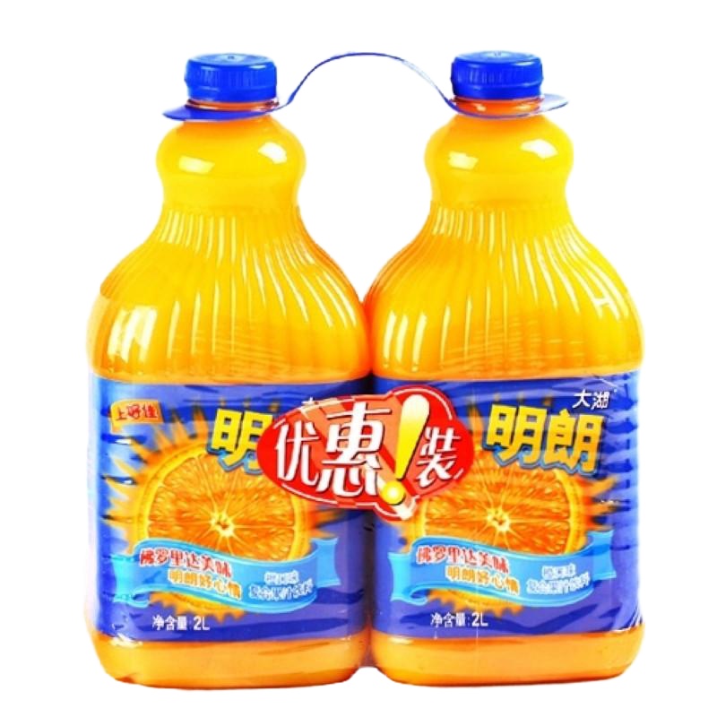 大湖明朗橙汁礼品装2L