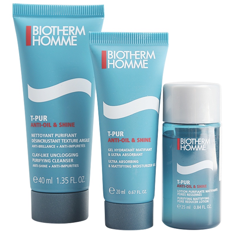 碧欧泉男士细致爽肤水25ml+男士细致洁面膏40ml+男士细致保湿露20ml