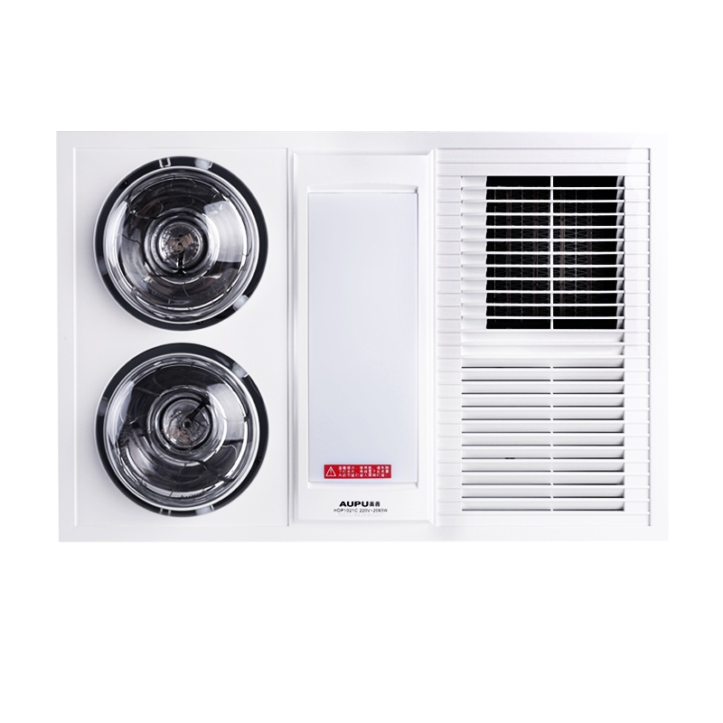 奥普浴霸 1021C大屏多功能集成吊顶式风暖型浴霸灯四合一浴室卫生间暖风机大功率取暖器LED暖风模块