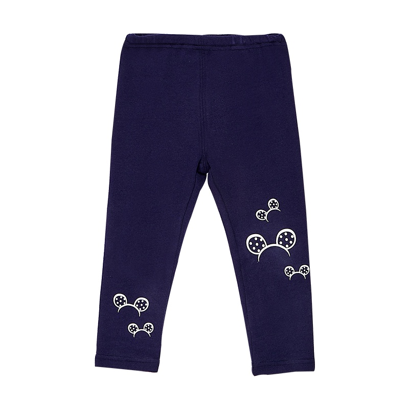 婴姿坊婴儿裤子春季女童纯色修身打底裤小童1岁宝宝长裤春装