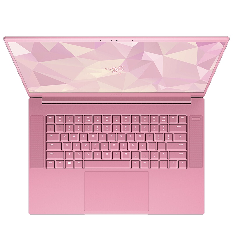 Razer灵刃15电竞游戏笔记本标准版粉晶2019新款(i7-9750H 16G 512G固态 RTX2060 144Hz高清屏 WIN10)