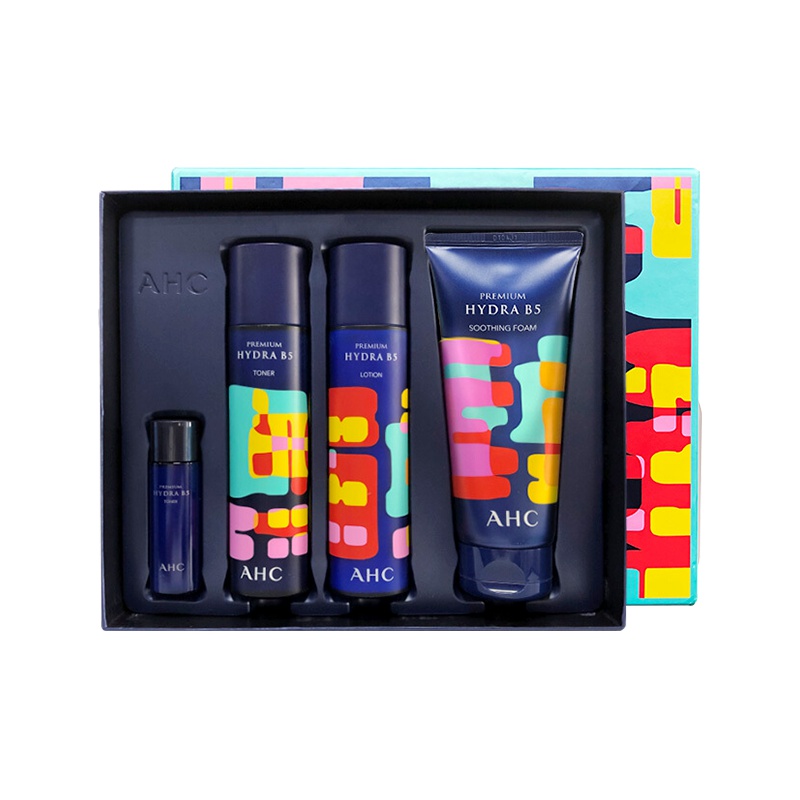 [20周年限量版]AHC B5玻尿酸 限定护肤套装礼盒持久保湿