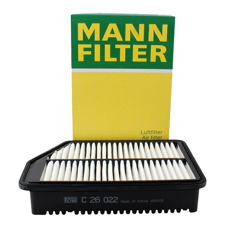 曼牌(MANN)空气滤C26022适配朗动/现代ix25/起亚K3/K3S/KX3 傲跑/佳乐 4