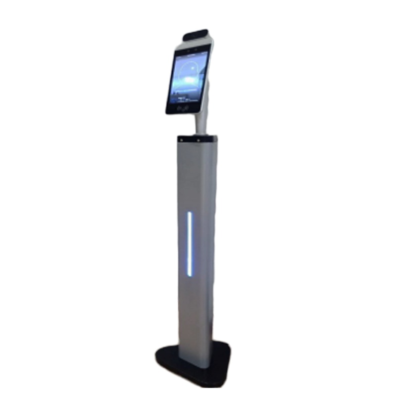 矩正新锐 8寸超薄人脸体温检测识别终端(含立柱)