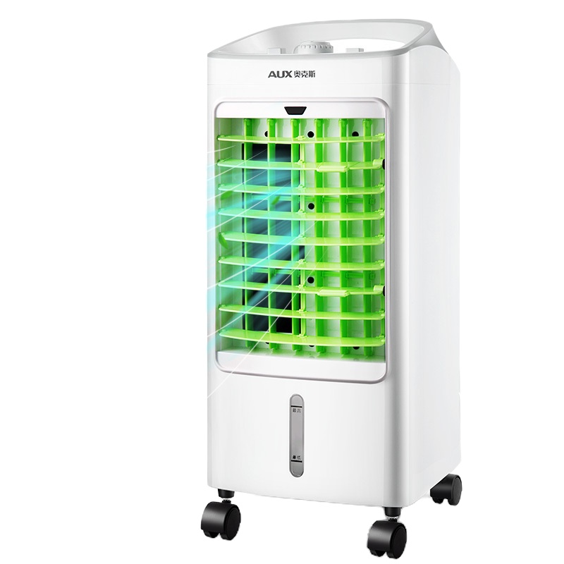 奥克斯(AUX) 空调扇FLS-120L家里办公强效制冷加湿电风扇 广角摆页冷风扇 水冷气扇移动小空调扇