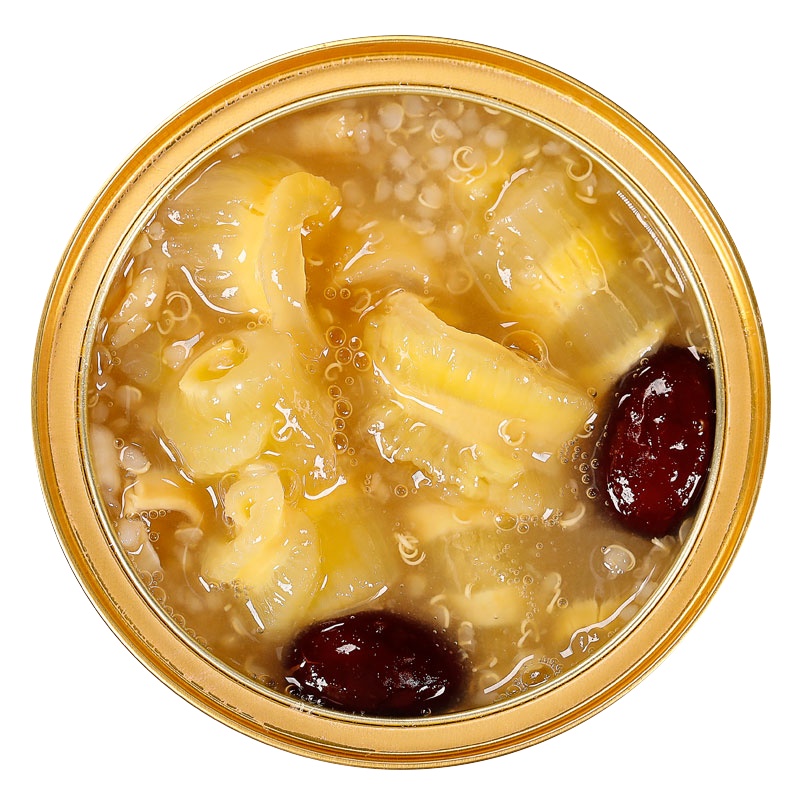 美丽快攻 即食花胶168g/盒 滋补孕妇补充胶原蛋白红枣藜麦深海鱼胶礼盒碗装