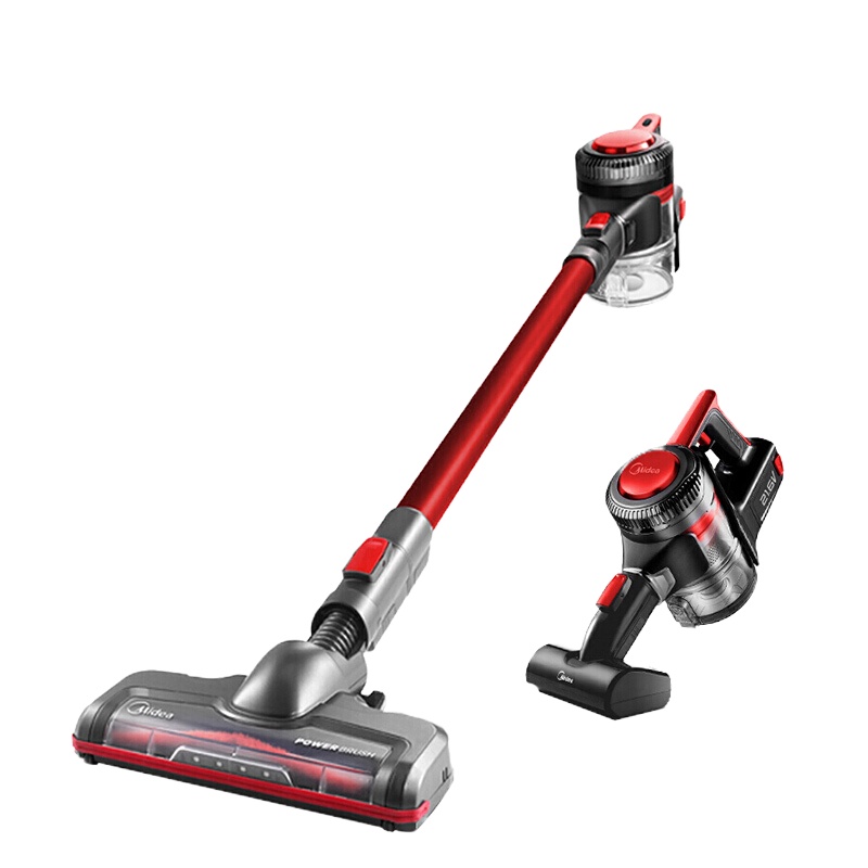 美的(Midea)吸尘器V1手持吸尘器家用无线大吸力 家用卧室 大吸力强力除尘 便捷携带 精致不占位