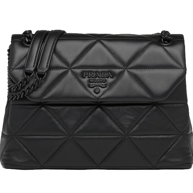 【预定】20春夏款Prada Spectrum 软羊革单肩包 27*18.5*9CM