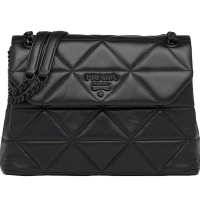【预定】20春夏款Prada Spectrum 软羊革单肩包 27*18.5*9CM