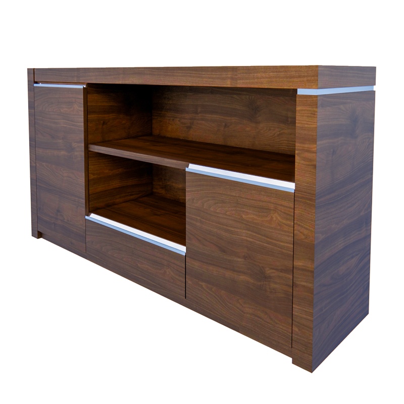 【硕辉】EUN-01H14茶水柜 实木油漆办公储物柜 149*40*80cm