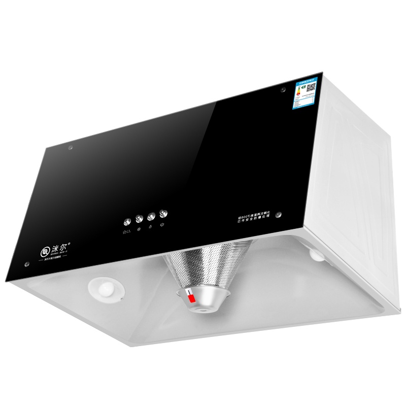 洣尔CXW-238-C-L36A中式抽油烟机家用厨房吸烟机吸油机抽烟机13m³大吸力琴键开关纯铜芯中式欧式网热清洗