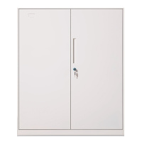 [一鹏]文件柜 资料柜储物柜 鞋柜矮柜 门口柜子茶水柜灰白色900*400*1090