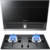 华帝百得（BEST）烟灶套装烟灶套餐侧吸式触控抽油烟机燃气灶天然气E113C+QE20