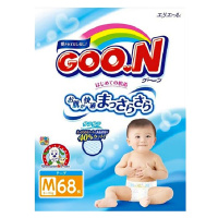 大王 维E系列 婴儿纸尿裤 尿不湿 M68 6-11kg 原装进口