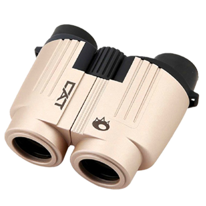 博冠BOSMA波斯猫绣虎8X25/10x25高倍高清双筒望远镜便捷袖珍多层宽带绿膜