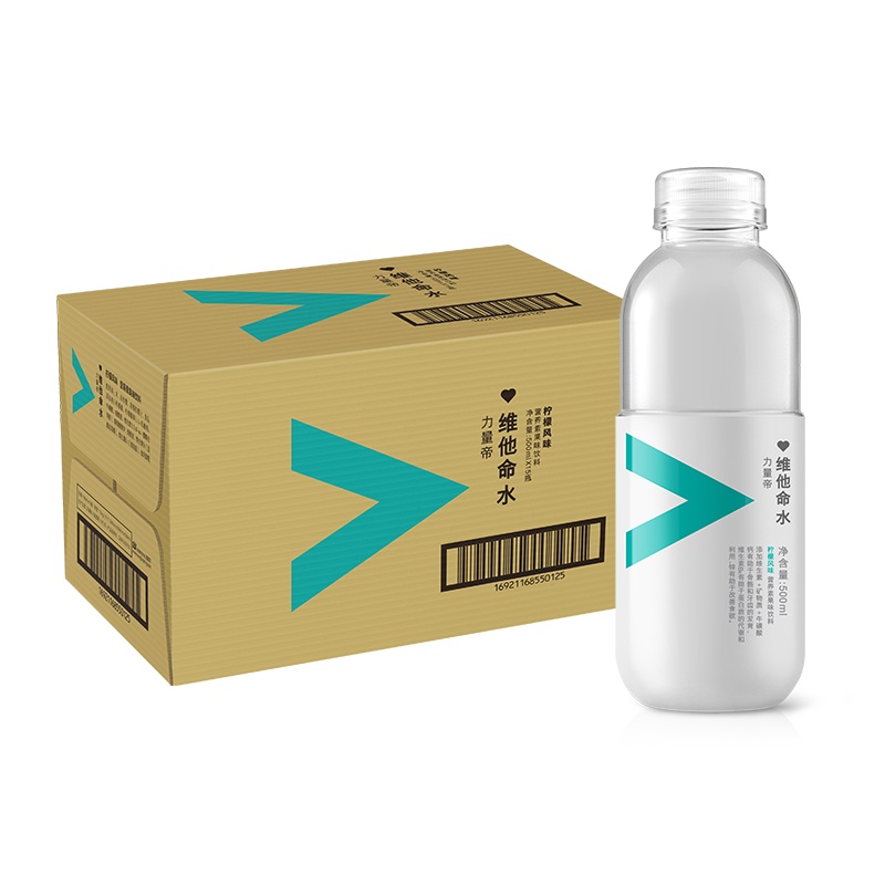 农夫山泉力量帝维他命水果味营养素饮料(柠檬风味)500ml*15瓶整箱
