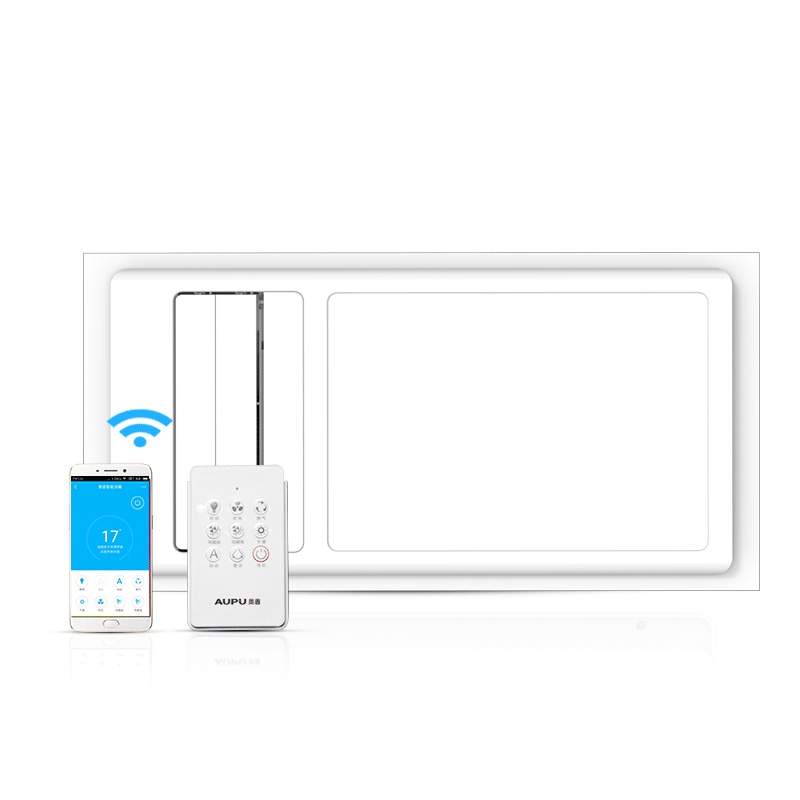 奥普(AUPU)风暖浴霸6326AS吊顶式浴霸 大屏LED照明 大功率 手机智能 家用遥控器 集成吊顶式 多功能浴霸