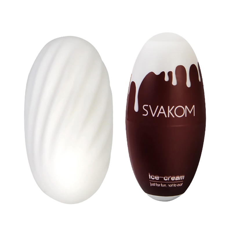 svakom赫蒂Hedy白色 男用品口袋便携迷你一次性自慰飞机杯蛋jj套袜丝袜情趣用具恋足撸