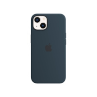 iPhone 13 专用 MagSafe 硅胶保护壳 - 深邃蓝色 MM293FE/A