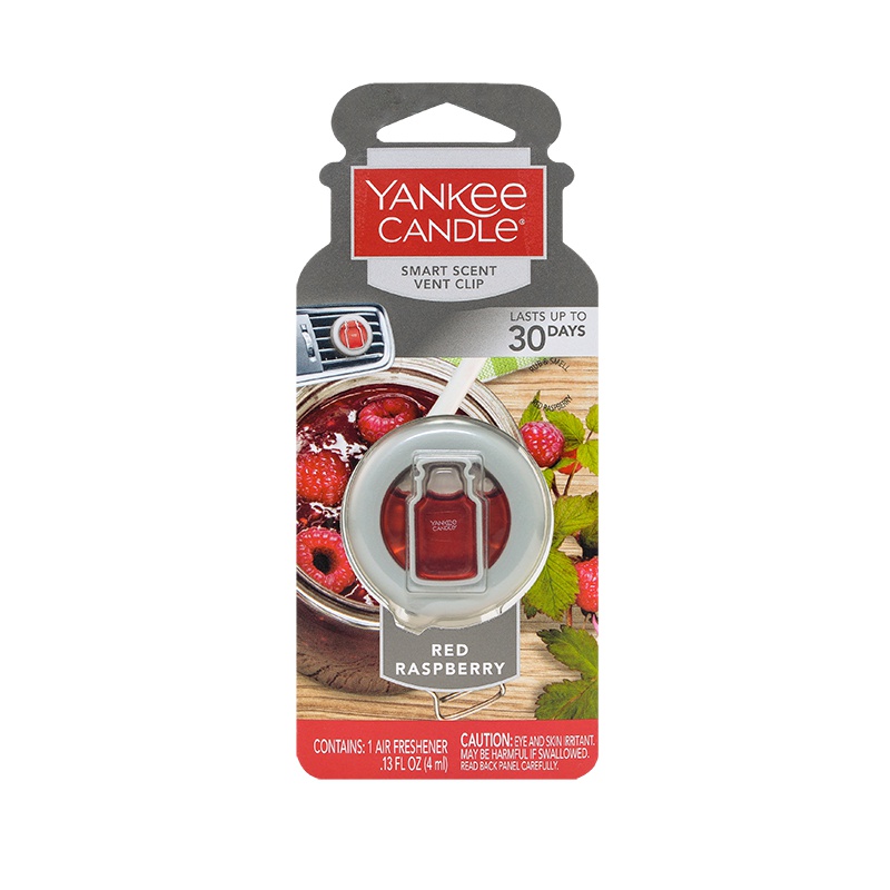 yankee candle扬基车载香氛夹进口香水奔驰宝马车内用出风口香水甜蜜覆盆子Red Raspberry