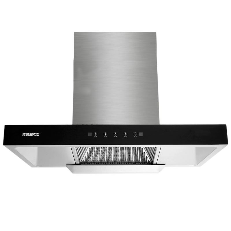 真情好太太 抽油烟机大吸力 吸油烟机 欧式 油烟机 顶吸式按键式排烟机 单机 CXW-230-A1-Y986