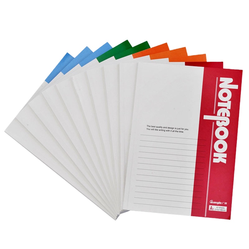 广博(GuangBo)GB25281笔记本/记事本A5 36页记事本 日记本 软抄本 记录本 软面抄 颜色随机 10本装