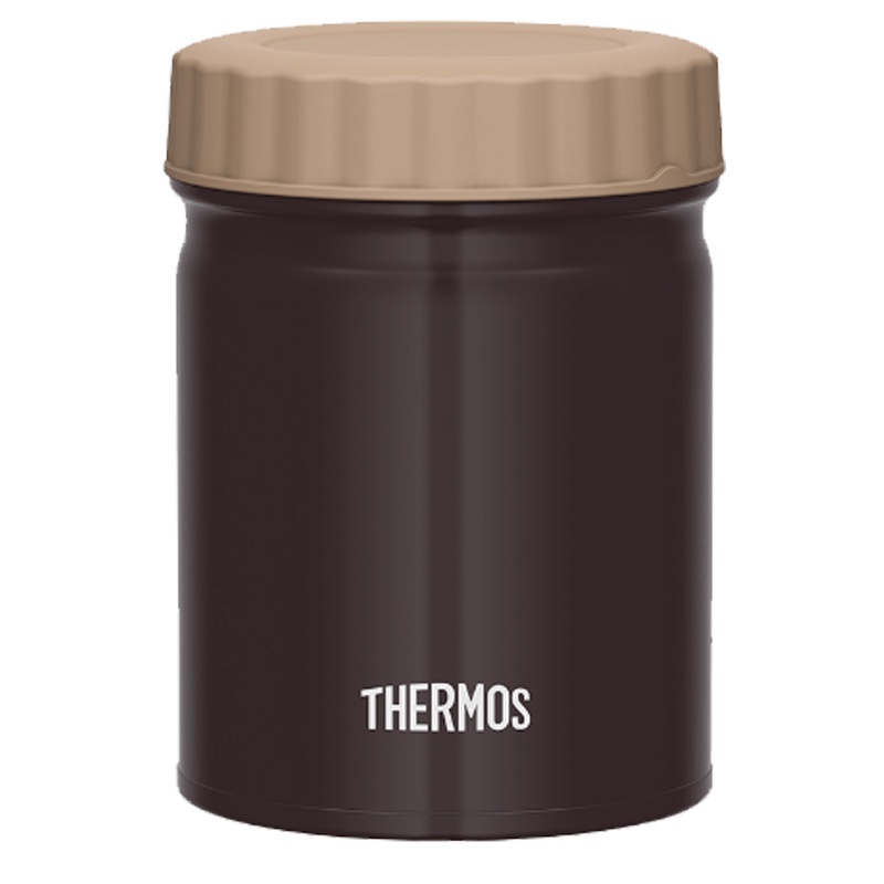 膳魔師THERMOS不锈钢真空断热焖烧杯 JBT-500 BK 500ml 黑色焖烧杯 罐