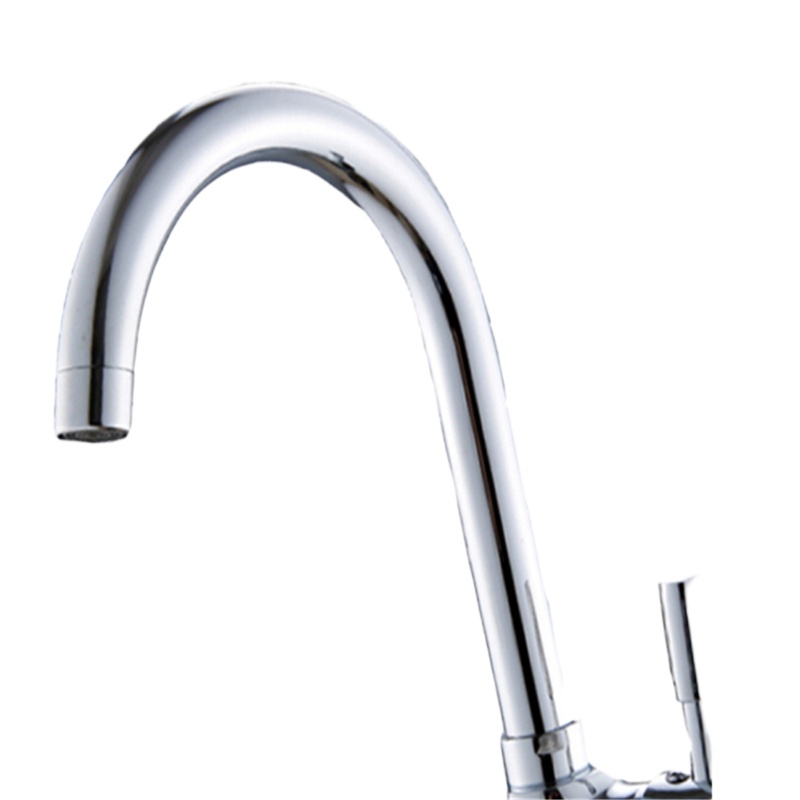 新港泉(xingangquan)新港泉立新 厨房冷热混水龙头 单孔立式旋转送进水管 17