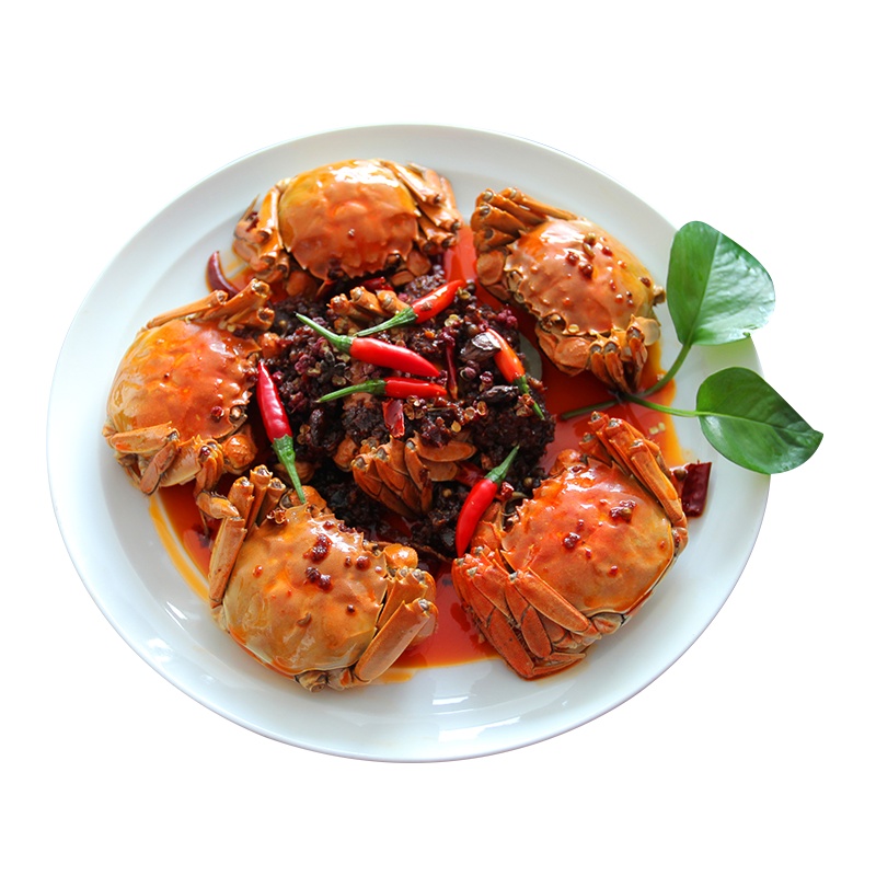 红胖胖大闸蟹 香辣蟹 850克*2盒精品蟹类礼盒装