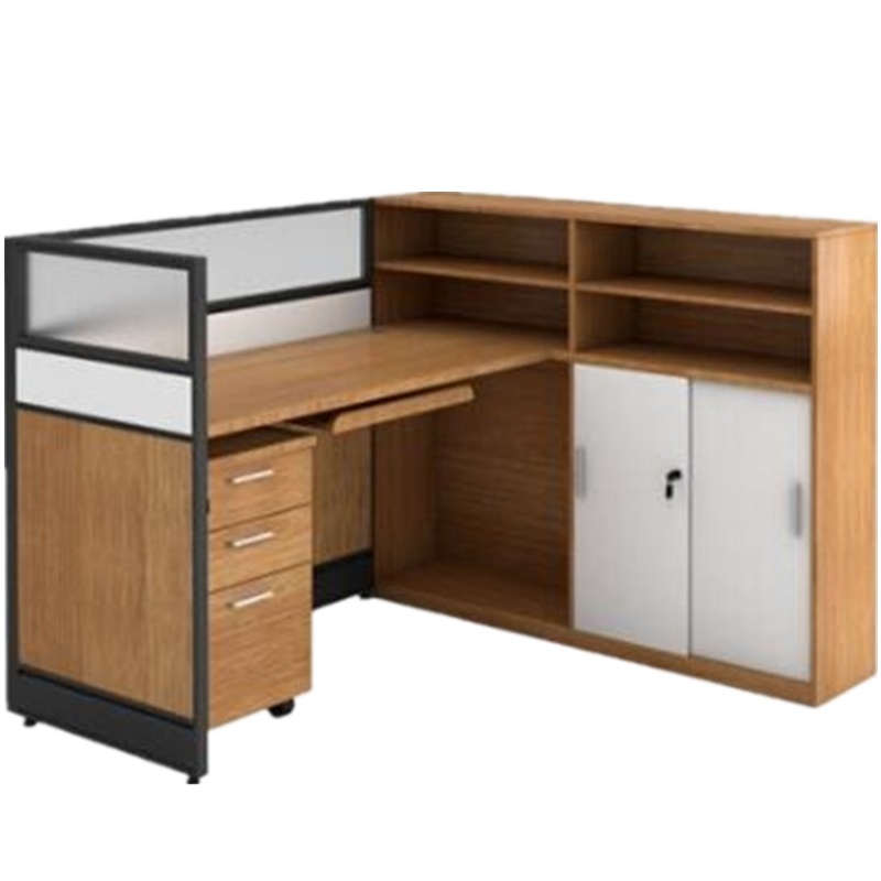 丰甲屏风卡位办公桌职员电脑桌FJ197