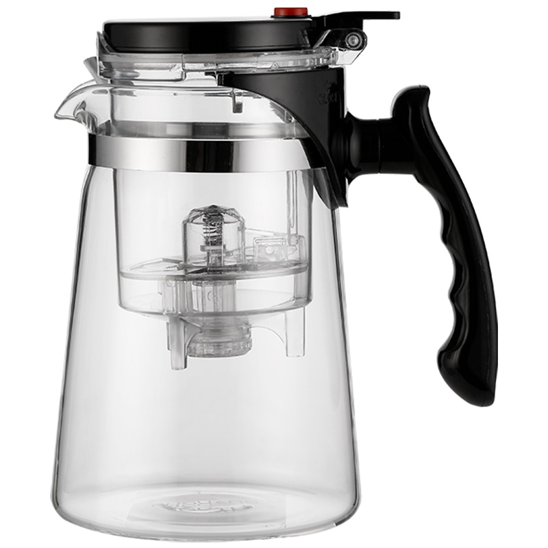 富光飘逸杯泡茶壶玻璃茶壶茶水分离过滤泡茶杯花茶壶茶具飘逸壶