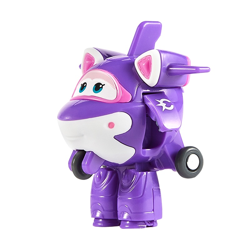 奥迪双钻 超级飞侠第5季迷你变形机器人男孩女孩玩具 740063迷你变形机器人-雪儿