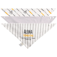 童泰TONGTAI新款婴儿围嘴三角巾男女宝宝按扣口水巾三条装不防水9-12月