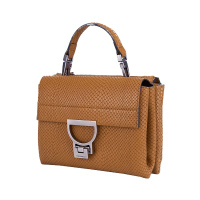 可西奈尔(COCCINELLE)女士牛皮时尚单肩斜挎包E1C5055B701驼色W12