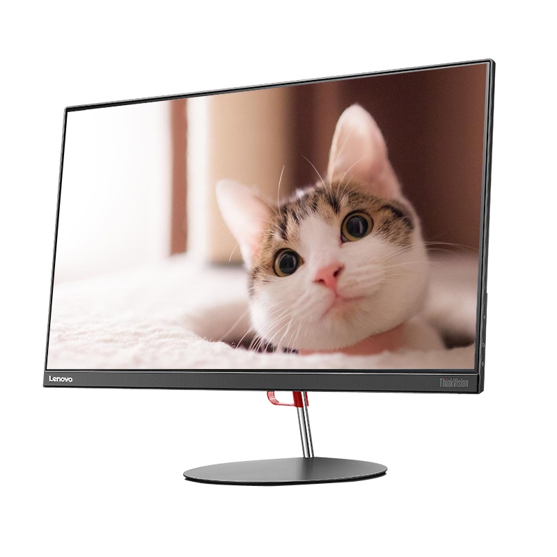 联想（ThinkVision）X24i 23.8英寸纤薄窄边框 IPS屏电脑显示器VGA/HDMI