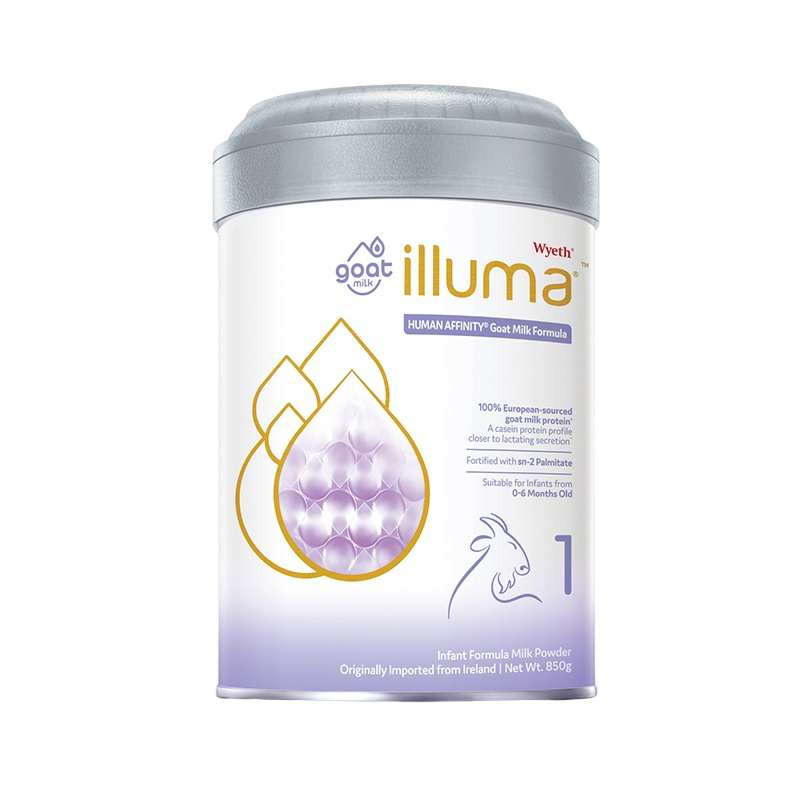 WYETH惠氏启赋蕴悠新生婴幼儿羊奶粉儿童奶粉1段850G/罐