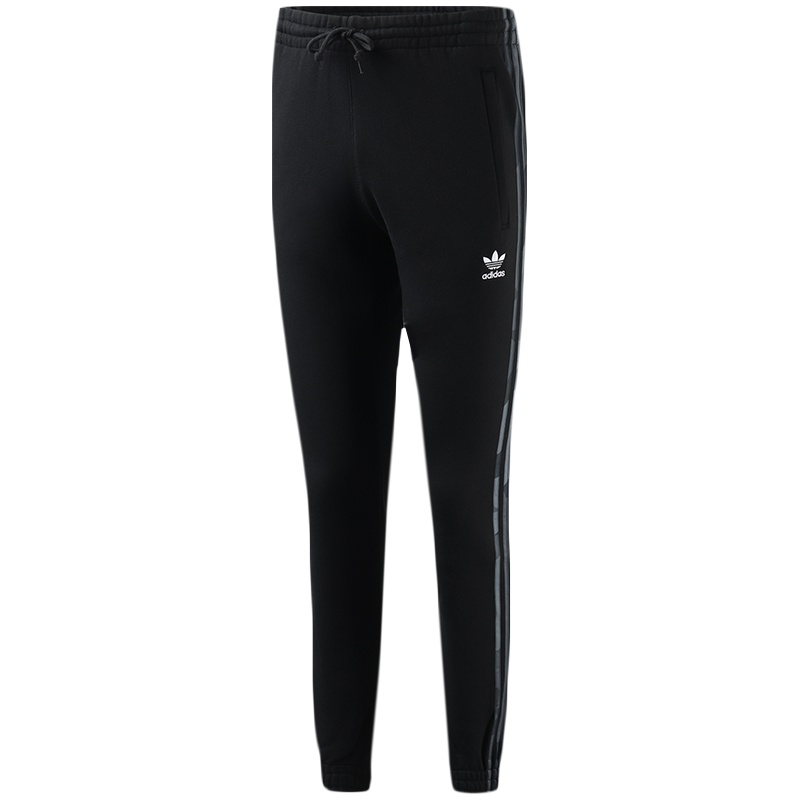 adidas阿迪达斯三叶草男裤CAMO TP运动服休闲针织长裤FL0002