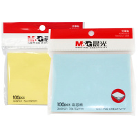 晨光(M&G)YS-11彩色便利贴10本装100页/本 76*127mm便条纸便条贴备忘贴N次贴告示贴
