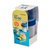 乐扣乐扣(LOCK&LOCK)TOGO系列餐盒 2Way餐盒(双层)LLS222L便携保鲜盒870ml