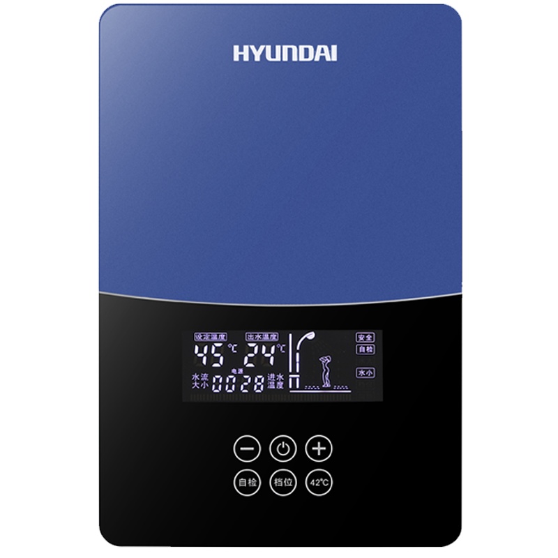 现代(HYUNDAI) SL-A8-70即热式电热水器壁挂式家用速热7kw(不包 安装,需要安装见详情)