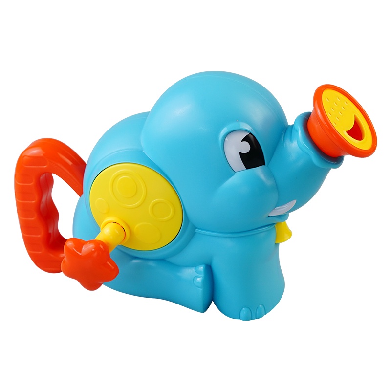 宝贝趣大象花洒抽水泵宝宝洗澡玩具沐浴戏水0-3岁新年货元旦送礼