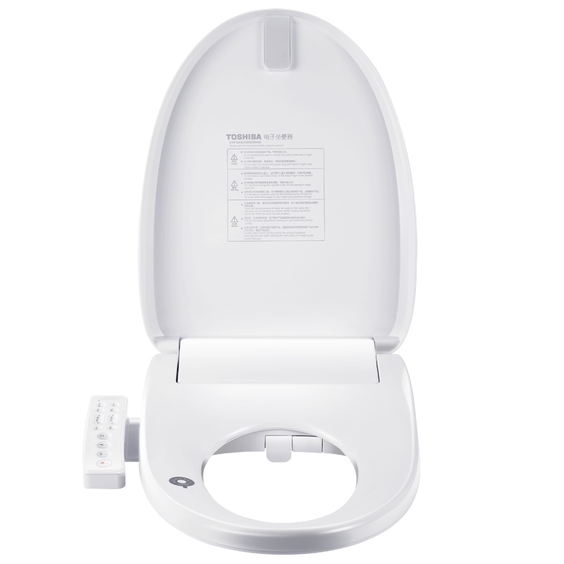 东芝智能马桶盖0.1秒即热暖风除臭贴心夜灯座圈抗菌日本坐便器T5系列